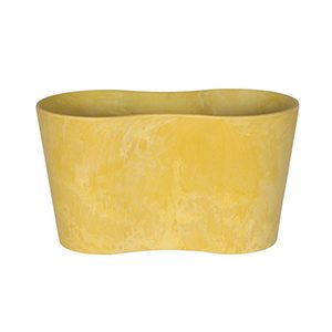 Artstone Claire Duo Flower Pot Lemon