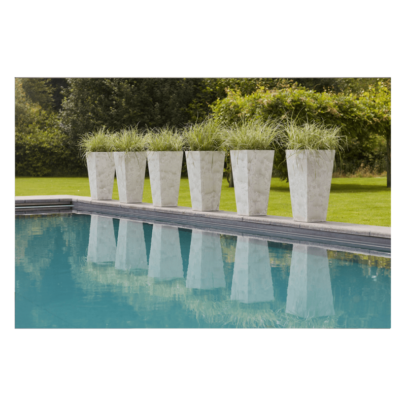 Artstone Ella Vase Grey